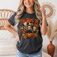 The Boys of Fall Horror Halloween Graphic Tee
