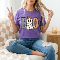 Boo Bow Ghost Premium Graphic Tee