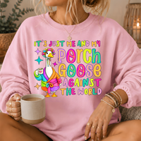 Porch Goose Against the World Crewneck Sweatshirt