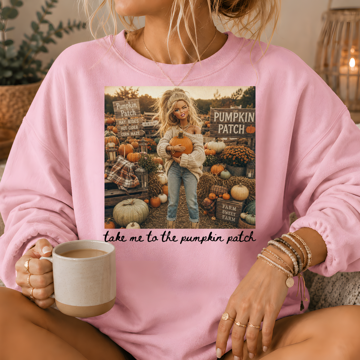 Take Me to the Pumpkin Patch Crewneck Sweatshirt