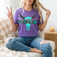 Somebody's Problem Longhorn Premium Graphic Tee