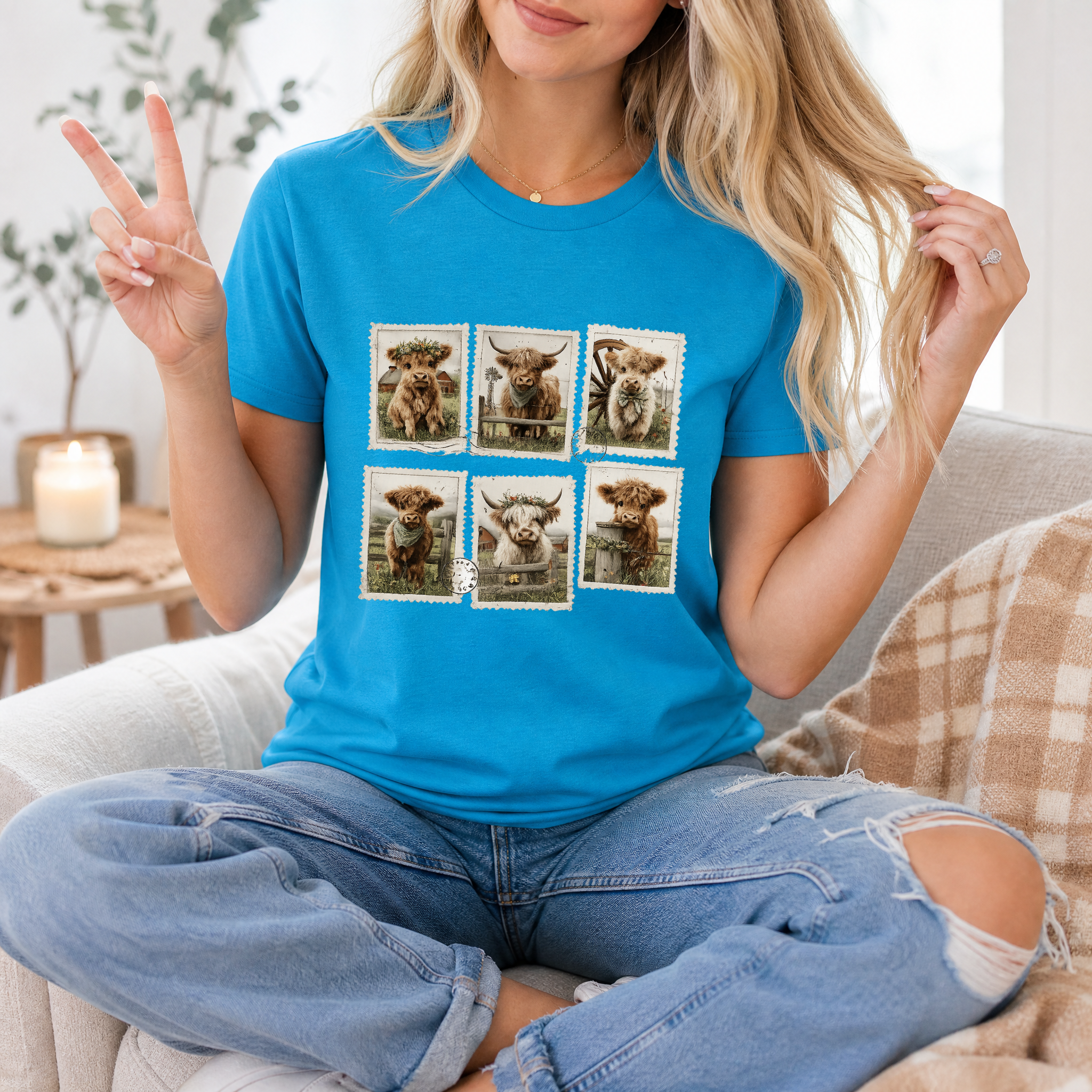 Highland Stamp Premium Graphic Tee