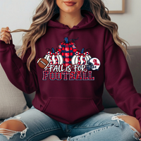 Ole Miss Fall Is for Football Pumpkin Graphic Hoodie