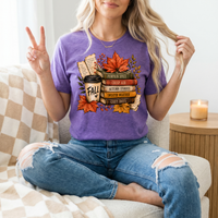 Fall & Bookish Cozy Premium Graphic Tee