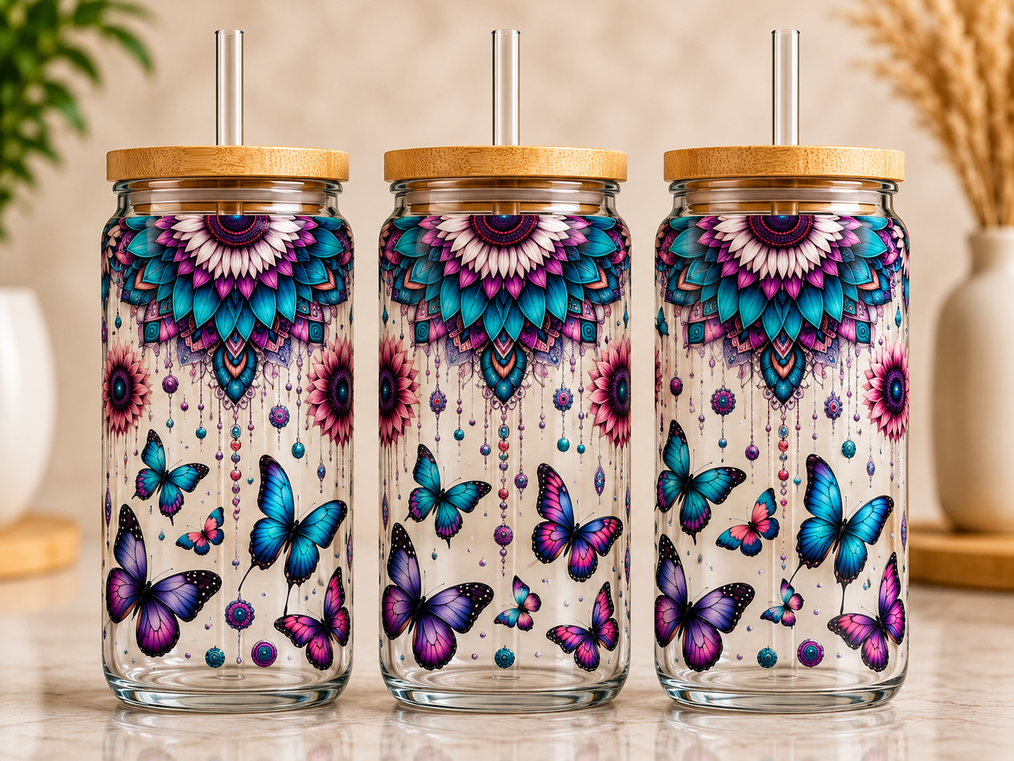 Butterflies & Flowers #1347