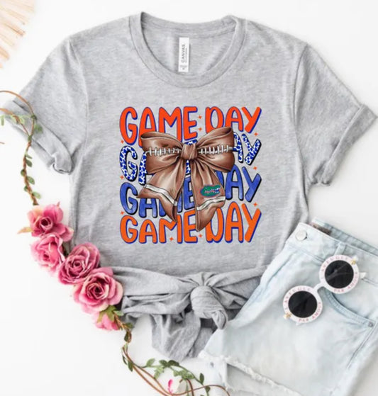 Florida Game Day bow