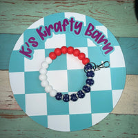 Stars & Stripes Wristlet