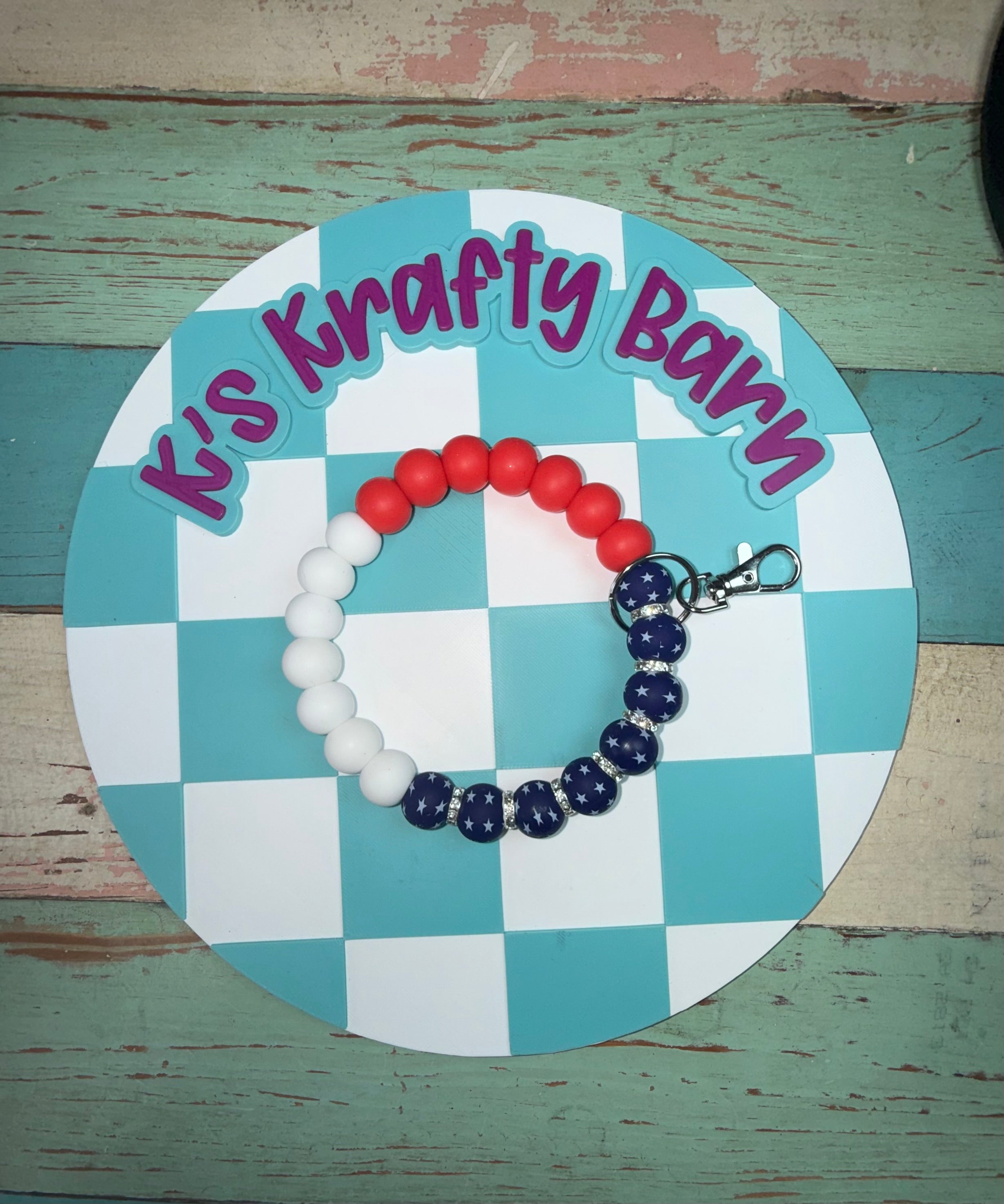 Stars & Stripes Wristlet