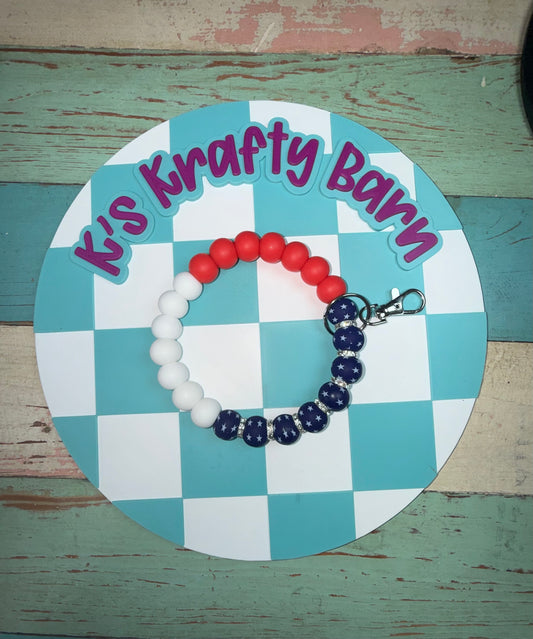 Stars & Stripes Wristlet