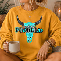 Somebody's Problem Longhorn Crewneck Sweatshirt