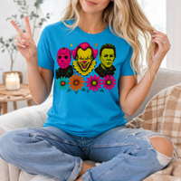 Neon Horror Premium Graphic Tee