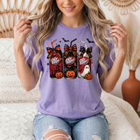 Dr P Halloween Bows & Ghost Graphic Tee
