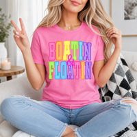 Boatin & Floatin  Premium Graphic Tee