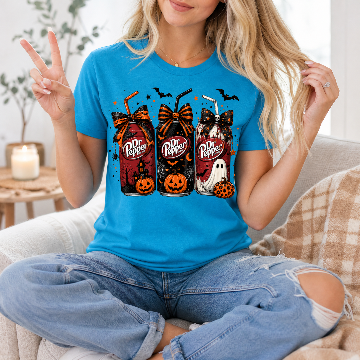 Halloween Soda Can Premium Graphic Tee