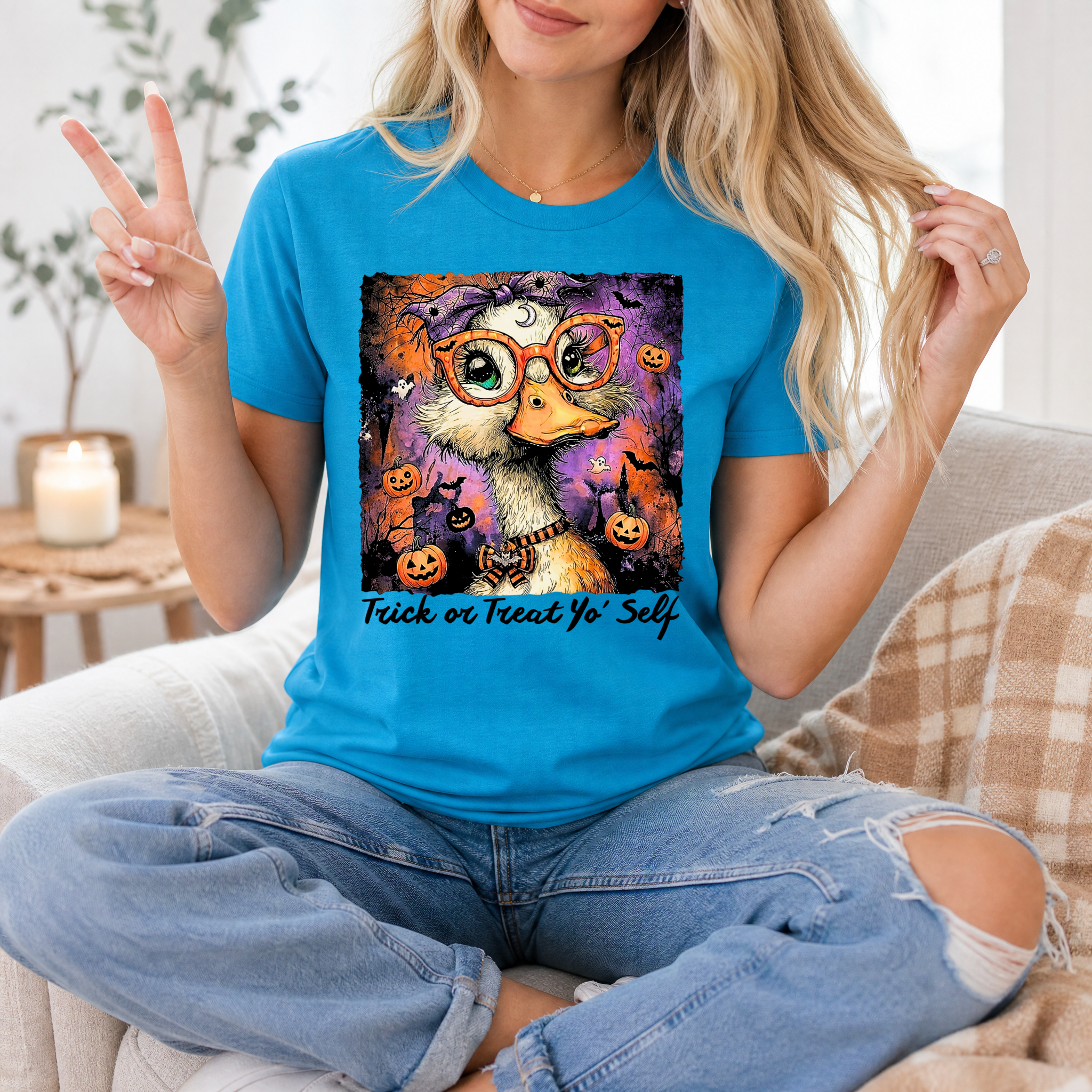 Trick or Treat Yo' Self Premium Graphic Tee