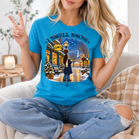 I Smell Snow Stars Hollow Winter Graphic Tee