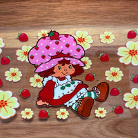 #447 Strawberry with flowers K's Krafty Barn