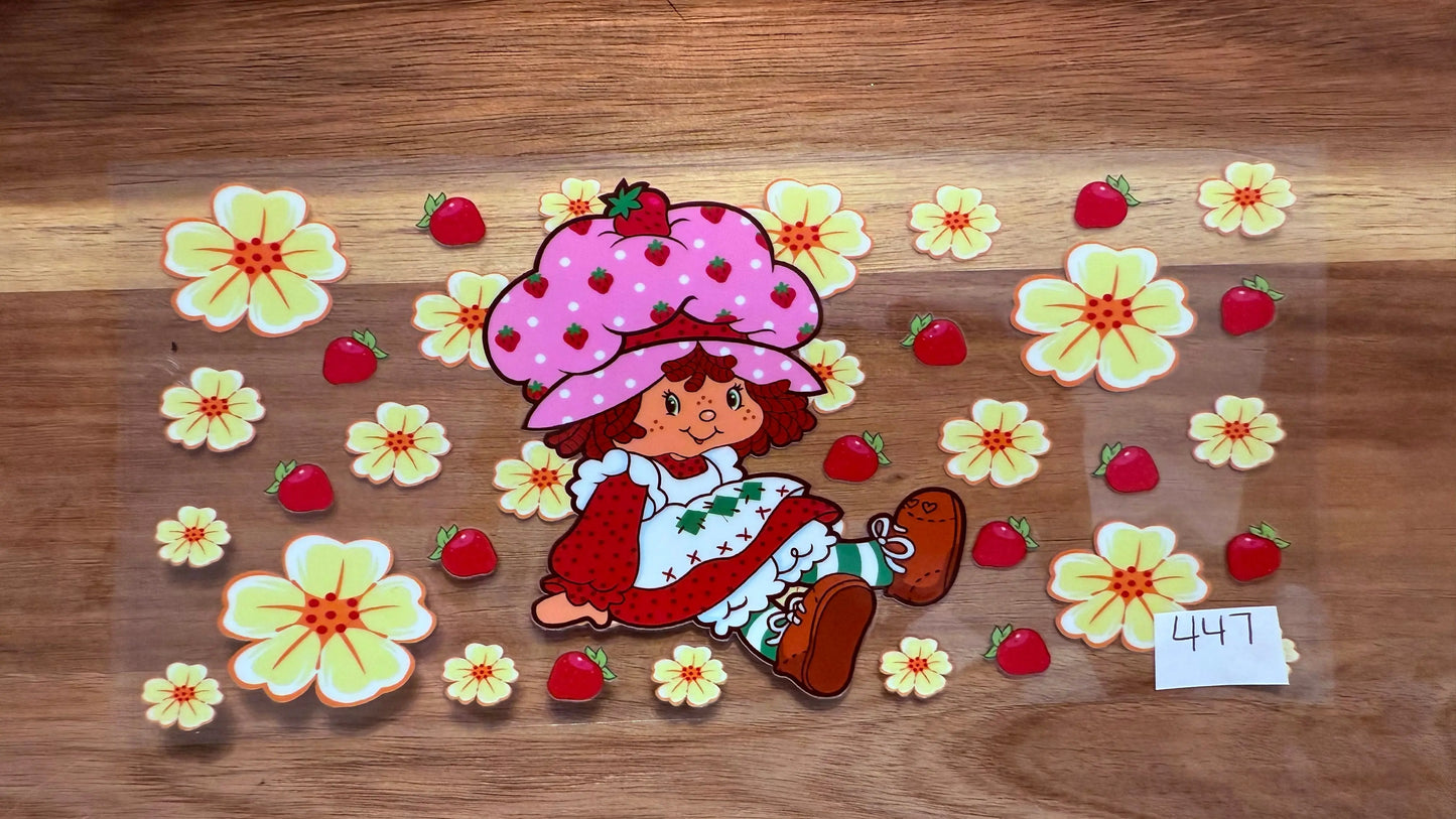 #447 Strawberry with flowers K's Krafty Barn