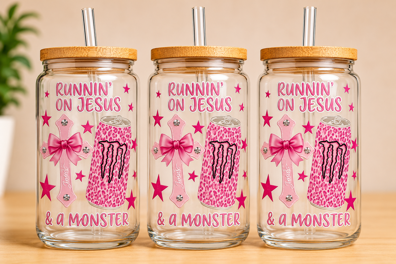 Running On Jesus & Monster #1480