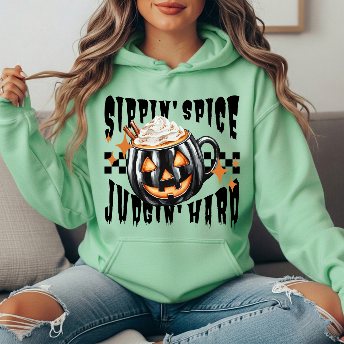 Sippin' Spice Premium Hoodie Sweatshirt