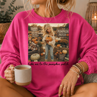 Take Me to the Pumpkin Patch Crewneck Sweatshirt