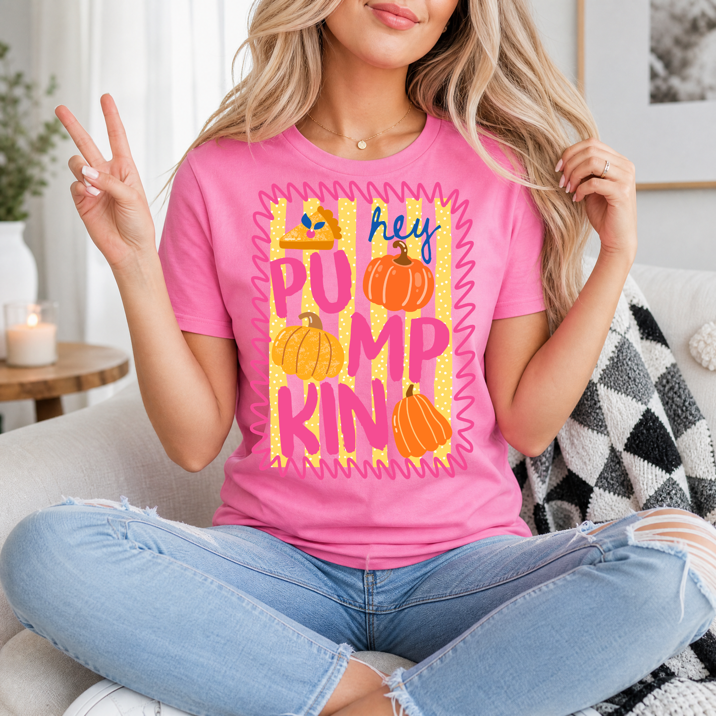 Hey Pumpkin Premium Graphic Tee