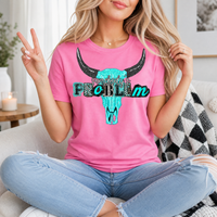 Somebody's Problem Longhorn Premium Graphic Tee