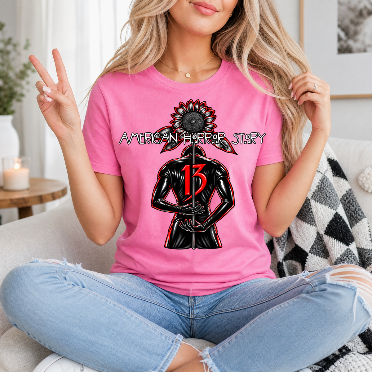 AHS 13 Sunflower Premium Graphic Tee