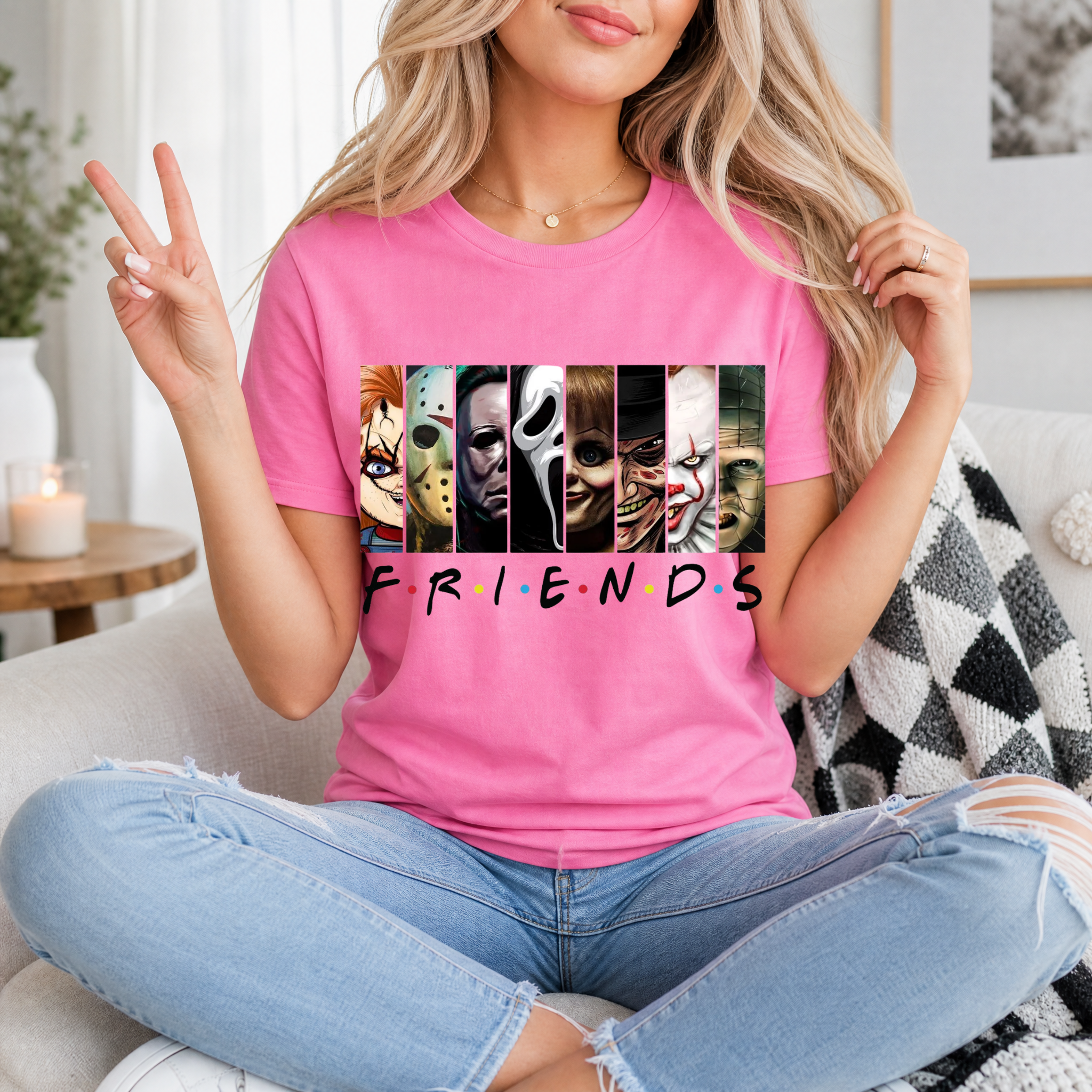 Horror Friends Premium Graphic Tee