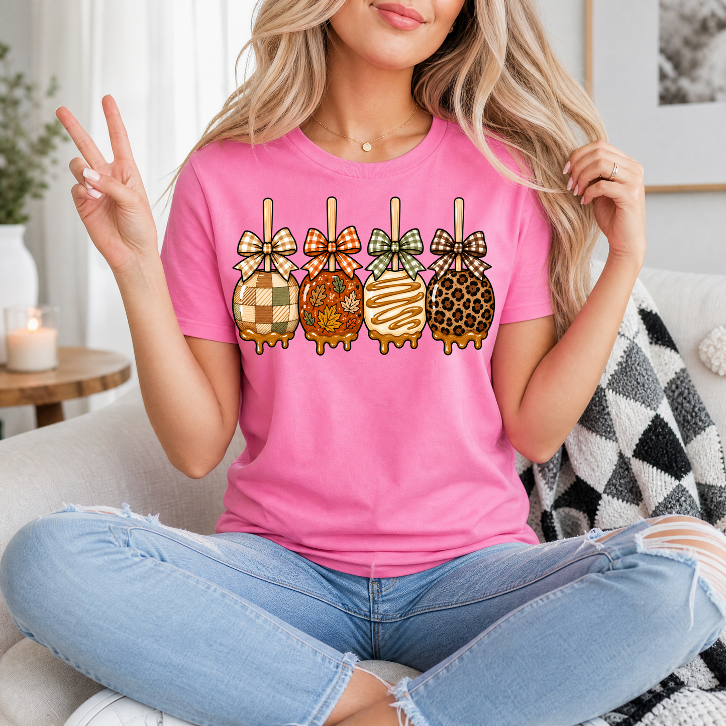 Fall Apples Premium Graphic Tee