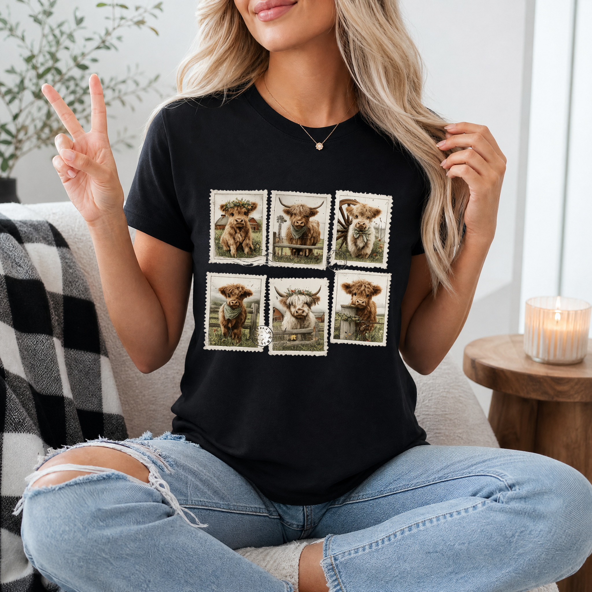 Highland Stamp Premium Graphic Tee