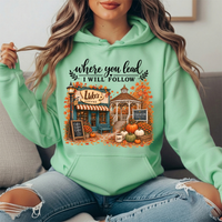 Where You Lead, I Will Follow Premium Hoodie Sweatshirt