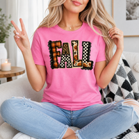 Fall Patchwork Premium Graphic Tee