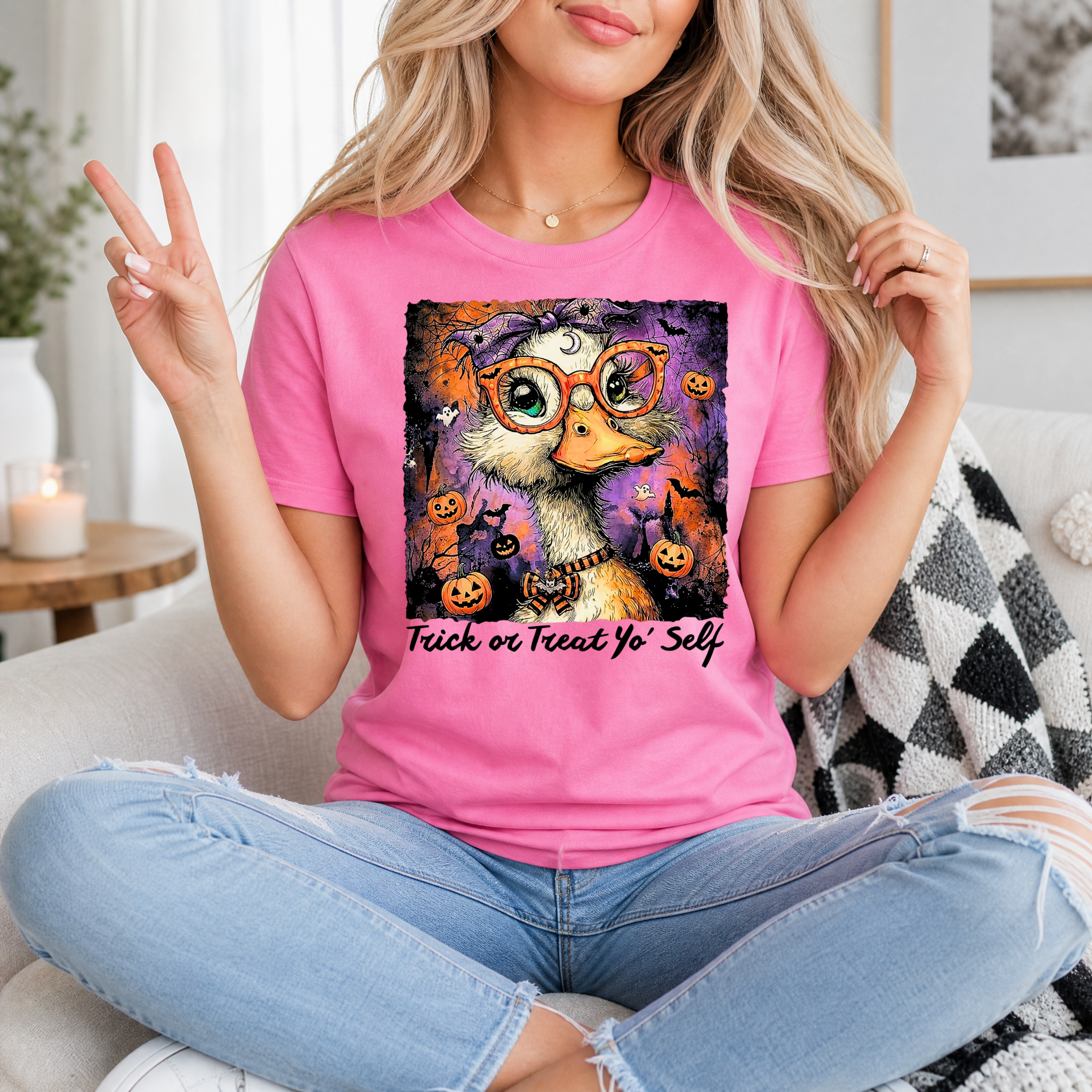 Trick or Treat Yo' Self Premium Graphic Tee