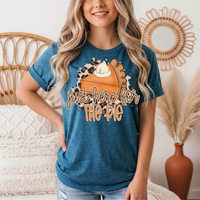 Just Here for the Pie Pumpkin Pie Graphic Tee