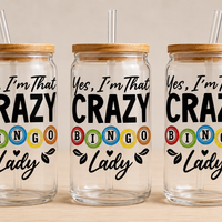 Crazy BINGO Lady #1520