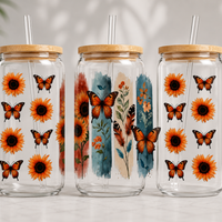 Butterflies and Sunflowers #1561