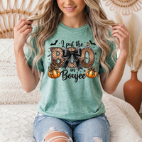 I Put the Boo in Boujee Halloween Graphic Tee