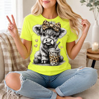 Leopard Highland Premium Graphic Tee