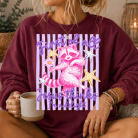 Jesus Thinks I'm a Delight Raccoon Crewneck Sweatshirt
