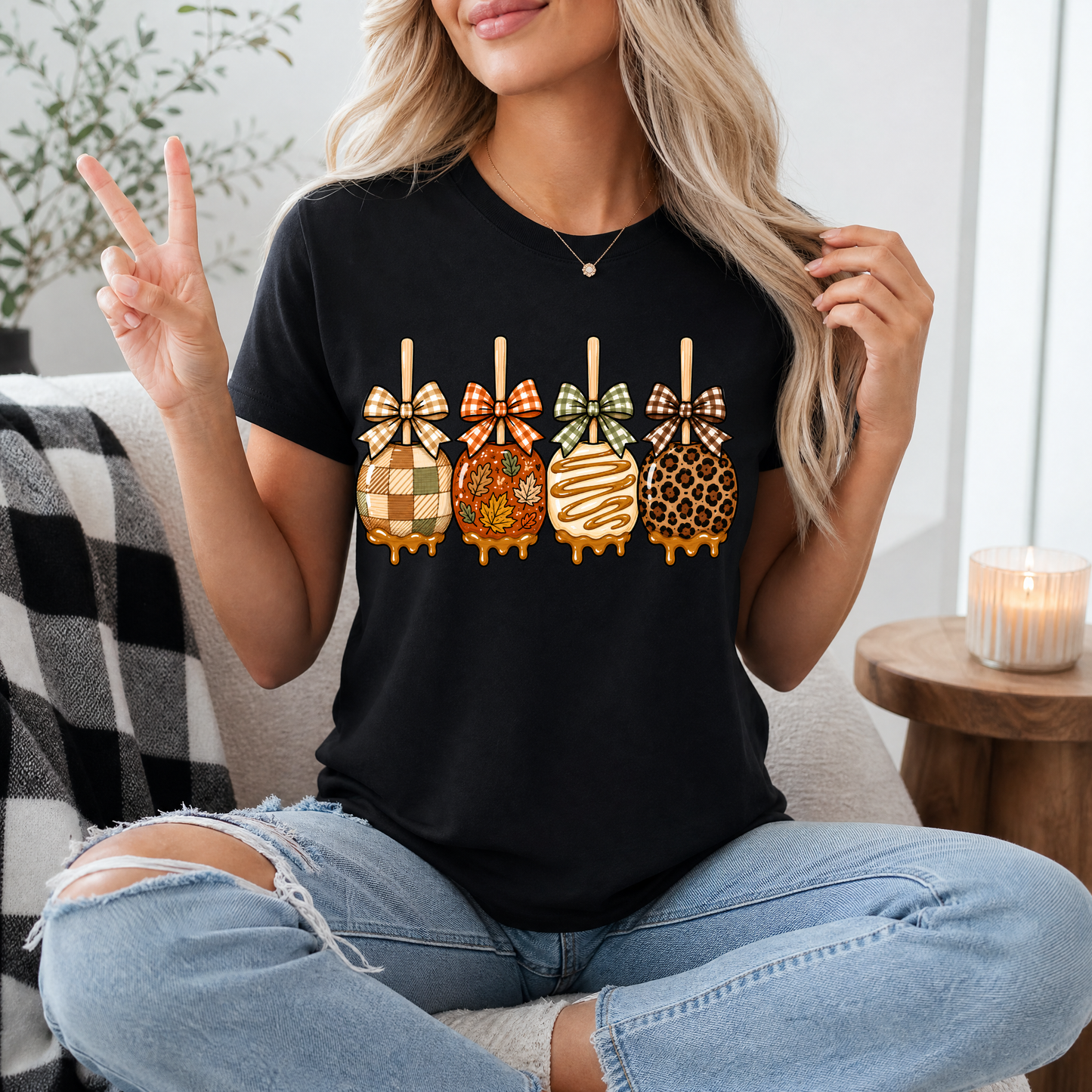 Fall Apples Premium Graphic Tee