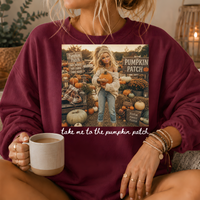 Take Me to the Pumpkin Patch Crewneck Sweatshirt