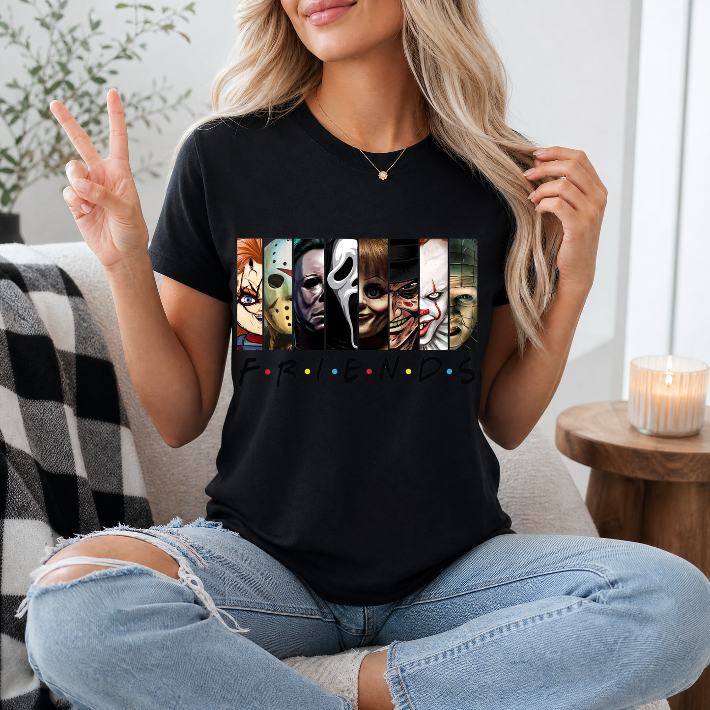 Horror Friends Premium Graphic Tee