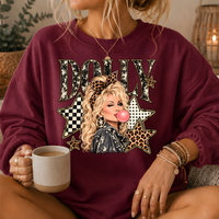Dolly Bubblegum & Stars Crewneck Sweatshirt