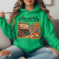 Where You Lead, I Will Follow Premium Hoodie Sweatshirt
