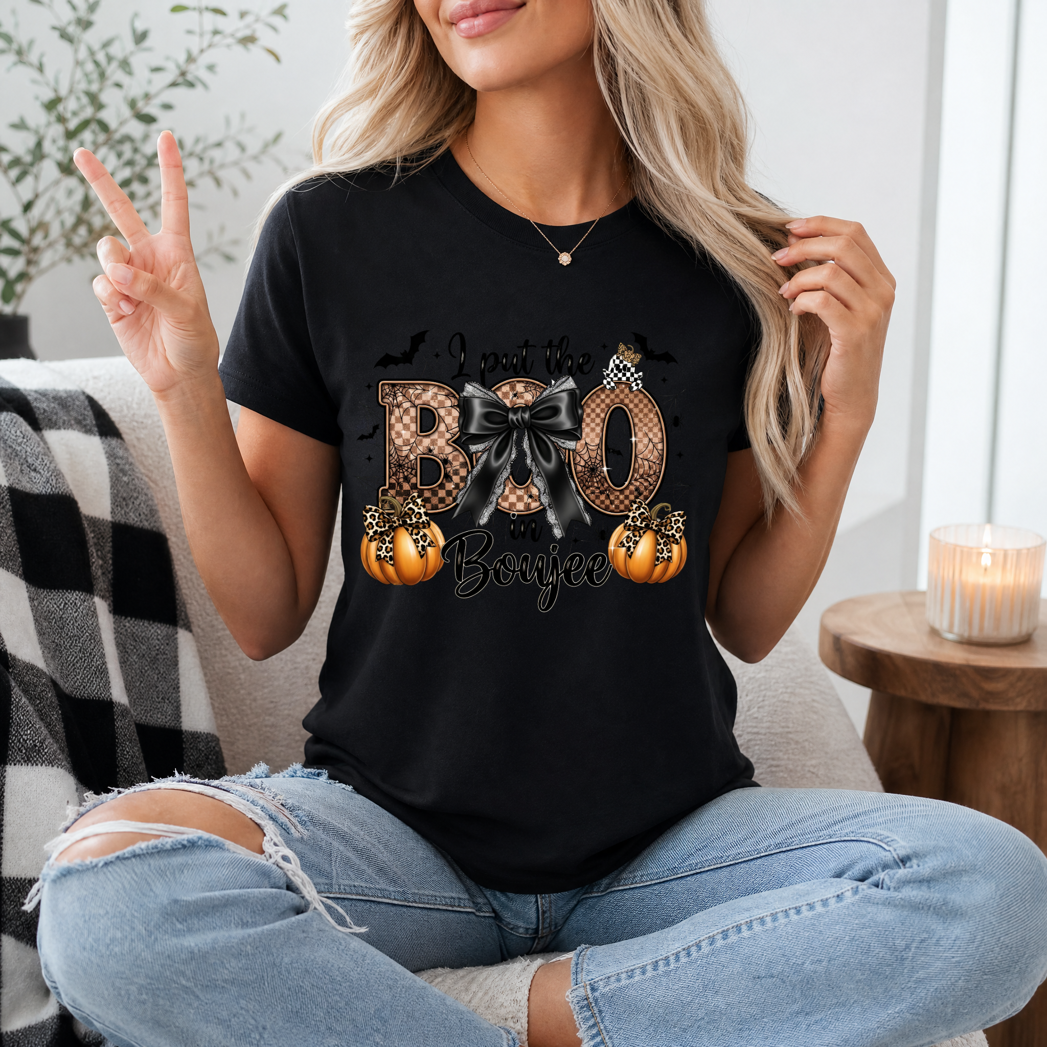 BOO in Boujee Premium Graphic Tee