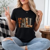 Fall Patchwork Premium Graphic Tee
