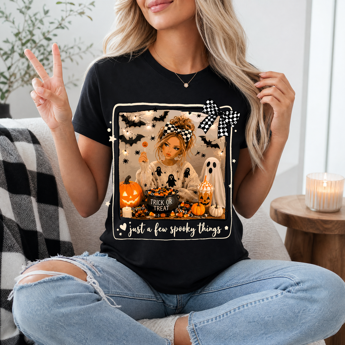 Spooky Things Premium Graphic Tee