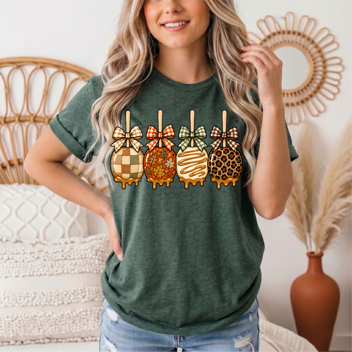 Fall Apples Premium Graphic Tee