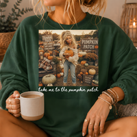 Take Me to the Pumpkin Patch Crewneck Sweatshirt